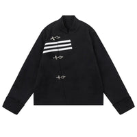 Womens Jet Clasp Blazer Jacket Coat — vista frontale