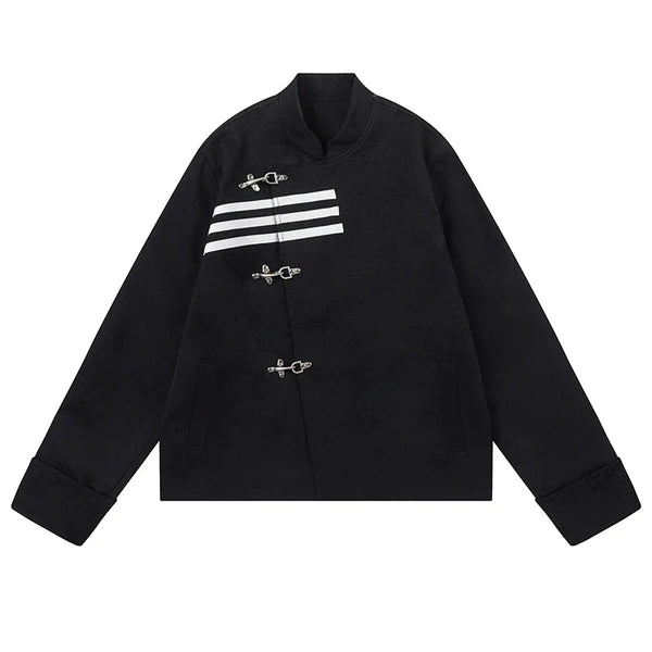 Womens Jet Clasp Blazer Jacket Coat — vista frontale
