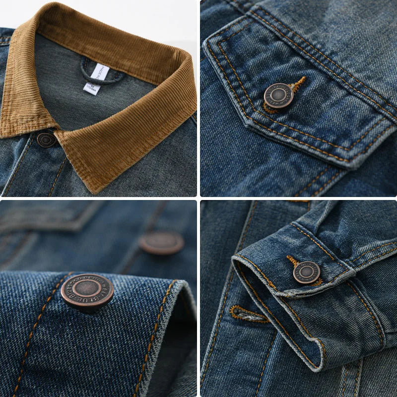 Workwear Denim Jacket — dettaglio