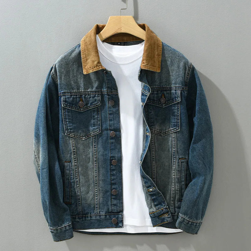 Workwear Denim Jacket — vista frontale