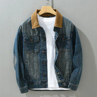 Workwear Denim Jacket — vista frontale