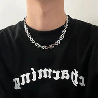 Z Chain Necklace — vista frontale
