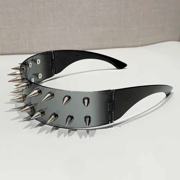 Nail Spiked Sunglasses — vista frontale
