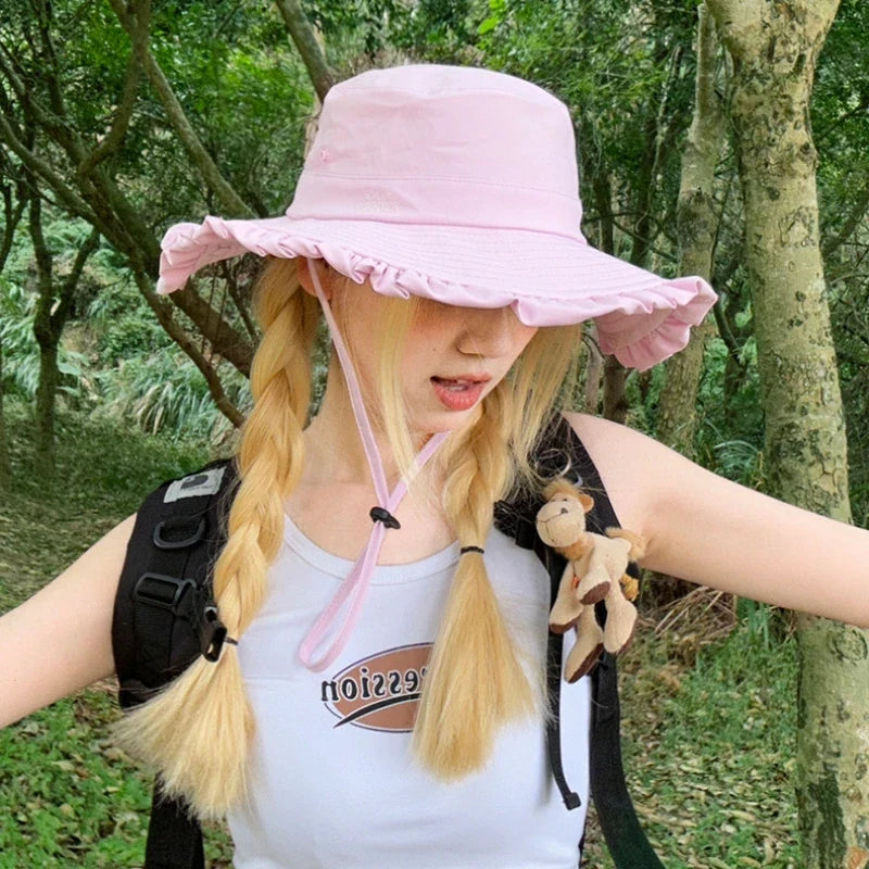Pastel Bucket Hat — vista laterale