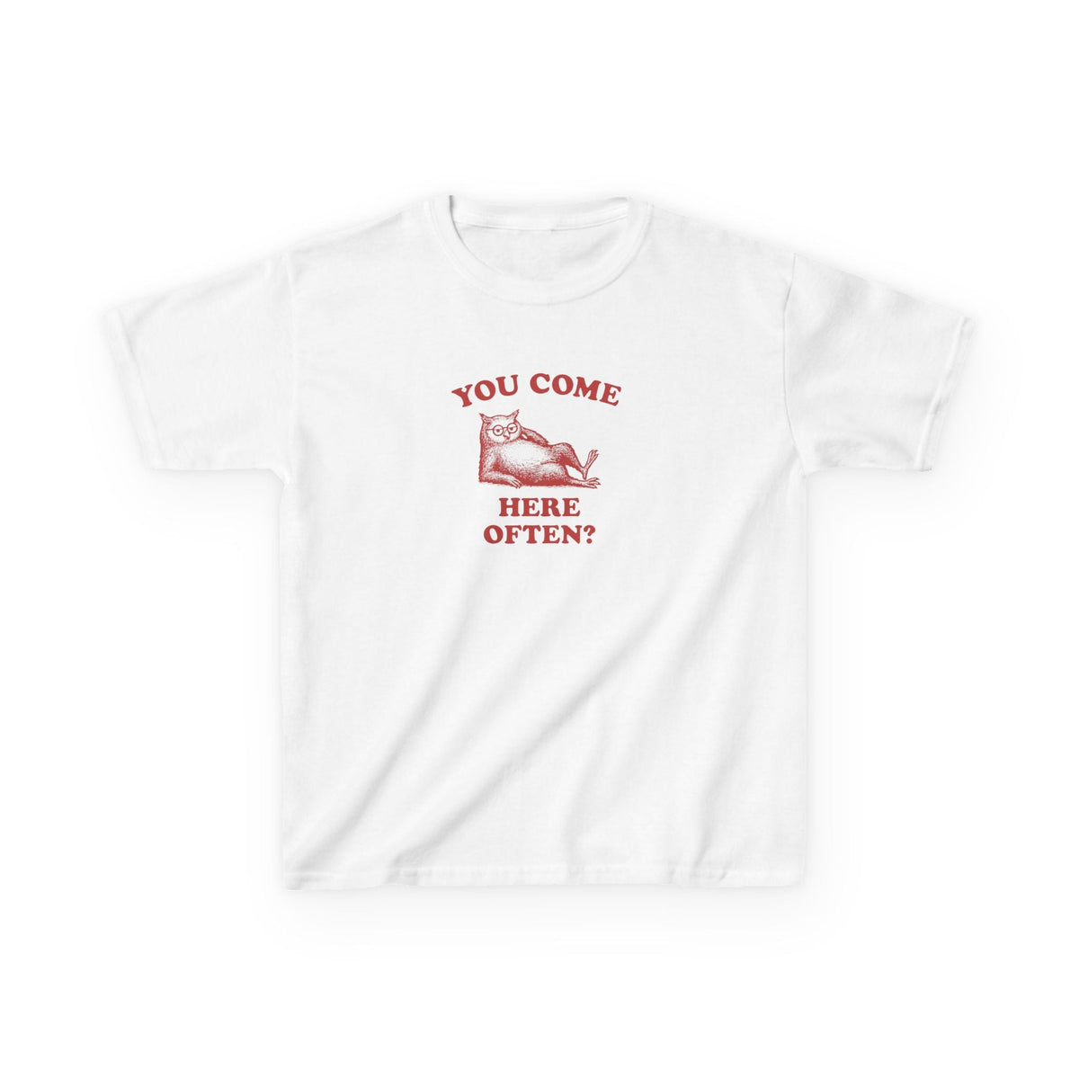 You Come Here Often? Graphic Baby Tee — vista posteriore