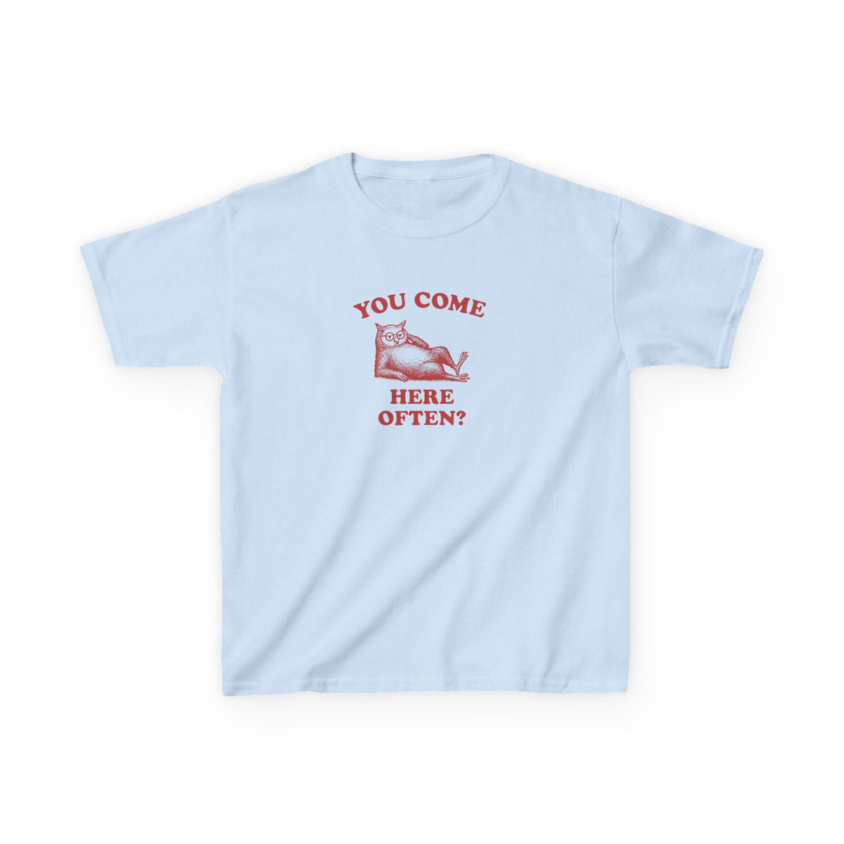 You Come Here Often? Graphic Baby Tee — dettaglio
