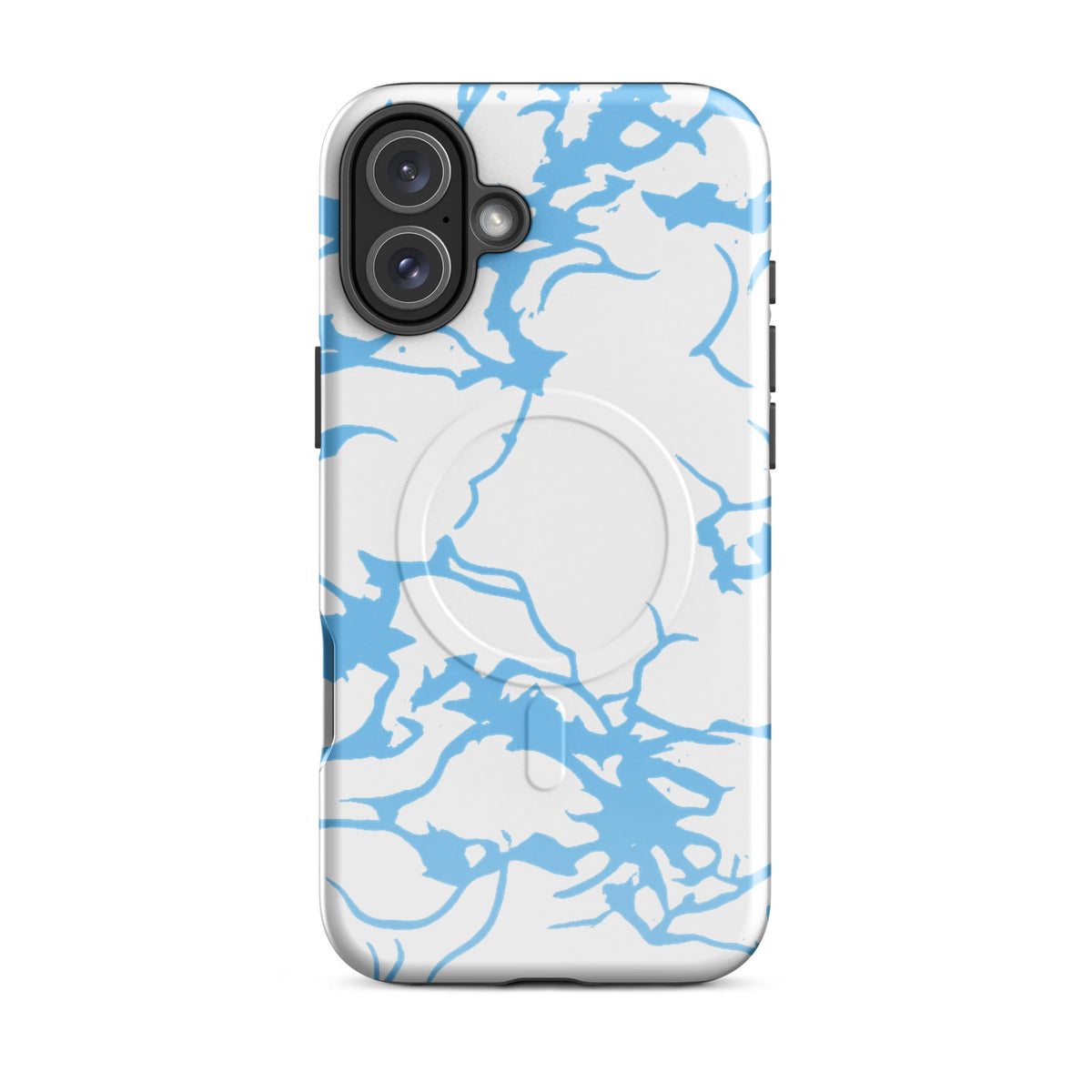 iPhone Artic Blue Camo MagSafe Case — dettaglio